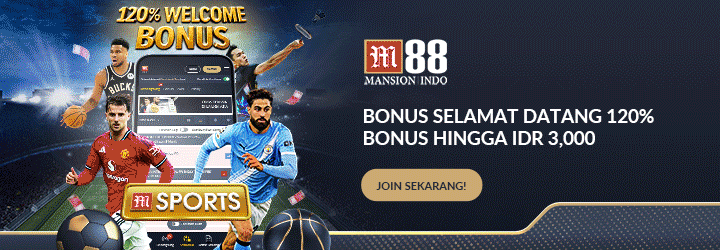 Promosi M88 Indonesia - Bonus Selamat Datang untuk Member Baru